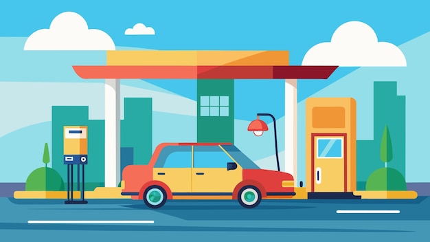 How Do You Drive Through a Car Wash to Refuel?